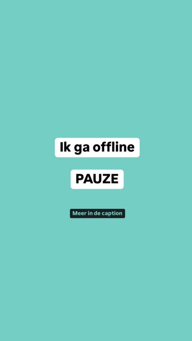 ‘Sometimes you have to disconnect to reconnect with what truly matters.’

Ik ga voor de rest van de maand oktober (en misschien langer) offline en verwijder de insta app. 
Hoezeer ik het hier apprecieer, word geïnspireerd en in contact kom met mensen die ik in het gewone leven niet zou kruisen. Het is hier voor mij (zeker in deze uitdagende tijden) ook een plek van vluchten, brainless scrollen, meegevoerd worden in de stroom van dopamine hits van het instagram algoritme. Ik voel dat ik even wil afkicken en extra wil inzetten op andere manieren van verbinding, vrije tijd invulling en afleiding, en hier vooral zelf meer regie over wil pakken (ipv die af te geven aan een verslavend algoritme). 

Ik krijg regelmatig bezorgde berichten. Dat is heel lief, dankje. Weet dat ik me offline goed laat omringen, zowel door hulpverleners als mijn netwerk. 

Zoals ik eerder al vertelde ben ik momenteel niet aan het werk in de praktijk of rond mijn online aanbod. 
Het aanbod dat wel toegankelijk is vind je in de link in mijn profiel en op mijn website:

➡️ Het gratis e-book: ‘Nood aan meer rust, veerkracht, compassie en verbondenheid? Ontdek de kracht van je nervus vagus.’

➡️ 7 gratis lessen van de online cursus/traject ‘Ontdek en omarm je zenuwstelsel. Sleutel tot meer rust, veerkracht, veilige verbinding en compassie’.

➡️ Online cursus/traject ‘Ontdek en omarm je zenuwstelsel. Sleutel tot meer rust, veerkracht, veilige verbinding en compassie’. 
✨Nu aan 147€ ipv 277€ ✨

🫶 Tot later! 🫶